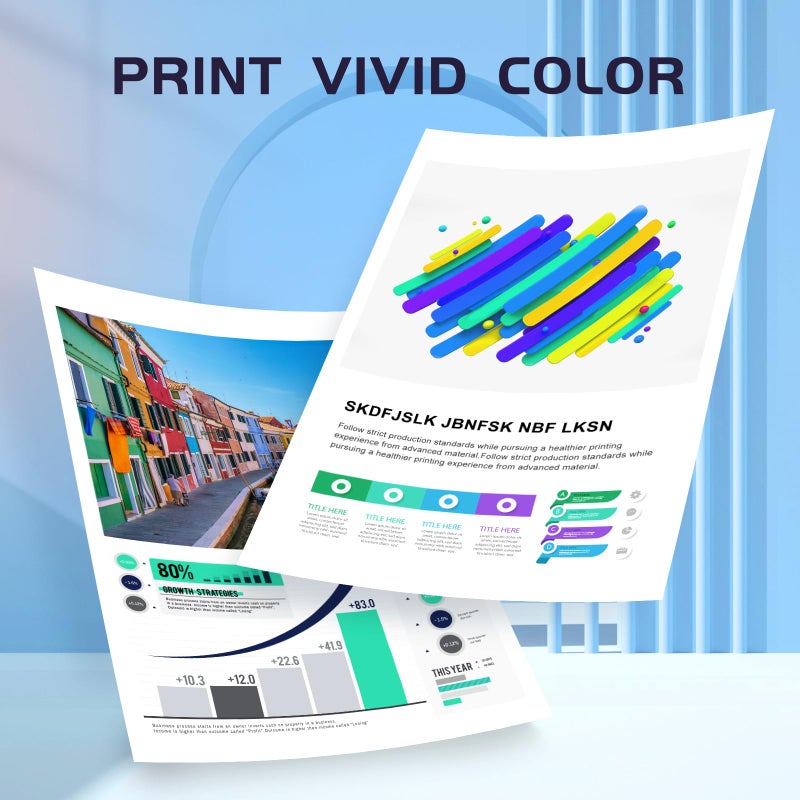 ZIPRINT Remanufactured Ink Cartridge Replacement for Epson 277XL 277 T277 to Use with XP-850 XP-860 XP-950 XP-960 XP-970 Printer (2 Black, 1 Cyan, 1 Magenta, 1 Yellow, 1 Light Cyan, 1 Light Magenta) - Image 5